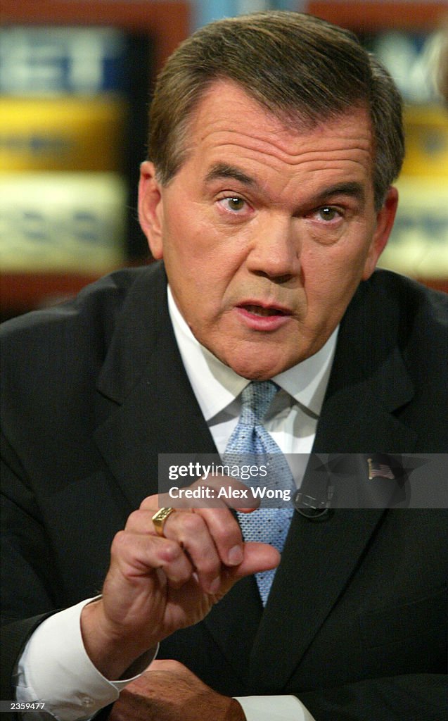 Candidate Tom Ridge U.S. Secretary of Homeland Security Tom Ridge speaks on NBC's
