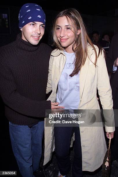 Stuart Zender and Mel Blatt at the 'Blow' UK film Premiere. May 22,2001. Photo by Dave Hogan/mp/Getty Images