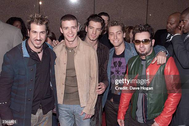 Nsync Mj 45 Michael Jackson 30th Anniversary Celebration Nsync Stock Photos ...