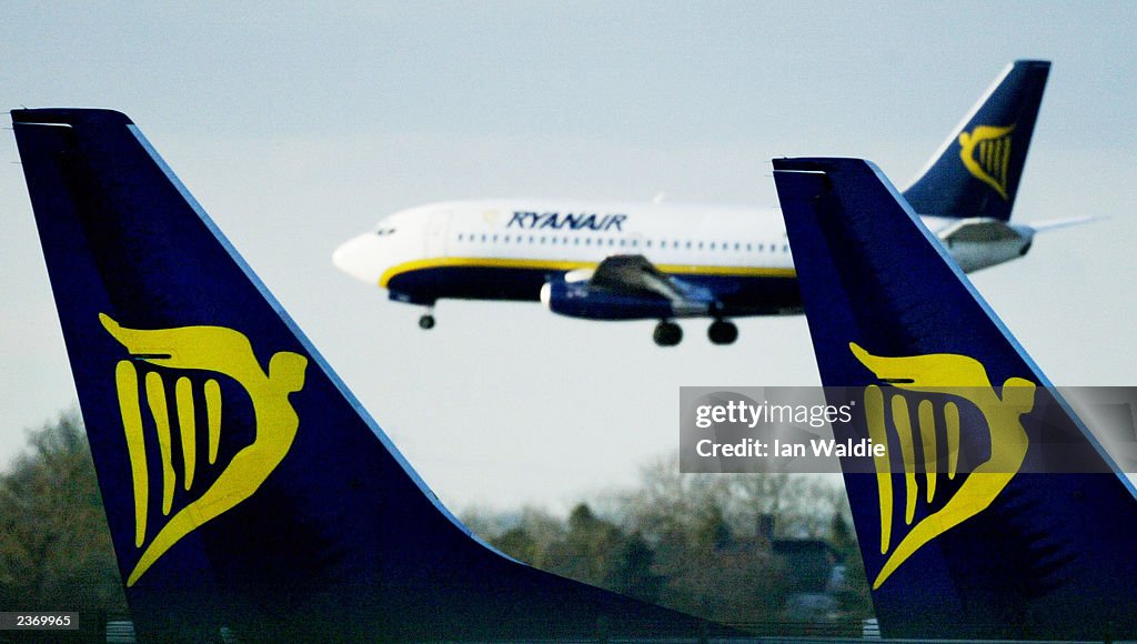 (FILE PHOTO)  Ryanair Announces Q2 Profits