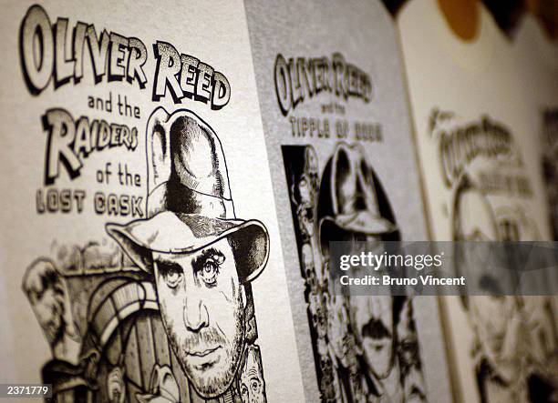 Some beer related T-shirts are seen on display at the Great British Beer Festival at the Olympia Exhibition Center August 5, 2003 in London, England.