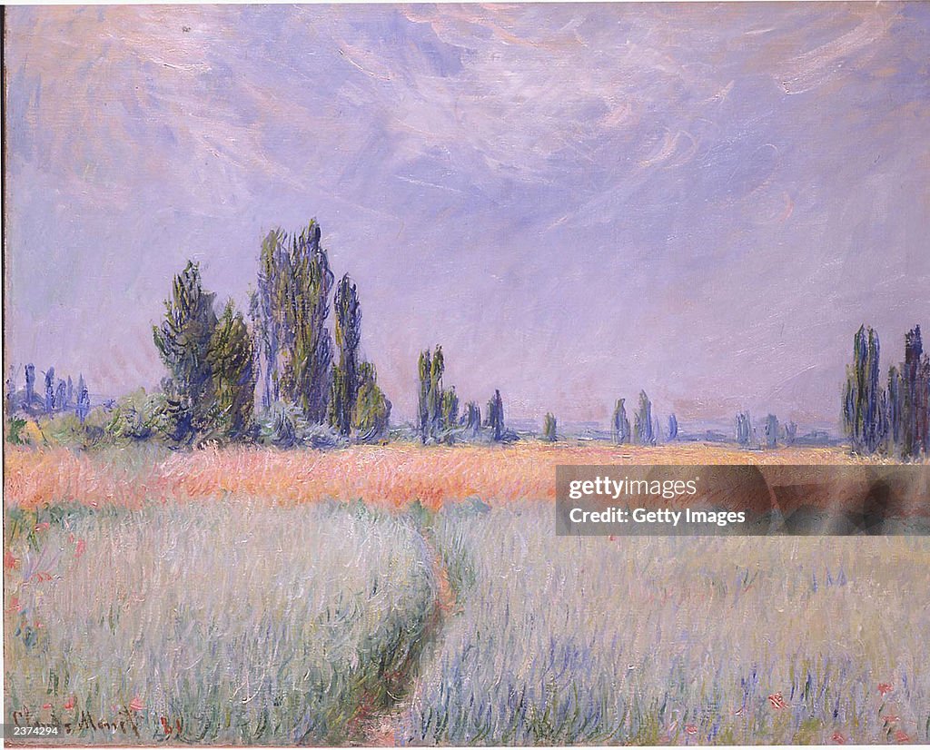 Claude Monet's Paintings On Show At The National Gallery Of Scotland 