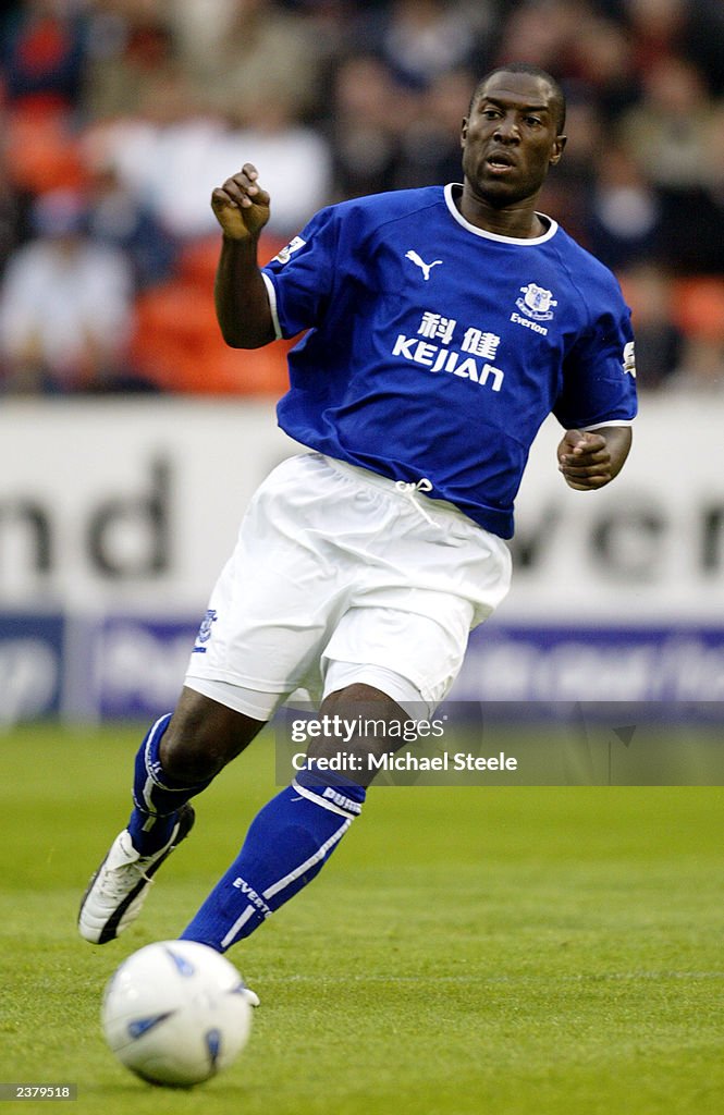 Kevin Campbell of Everton