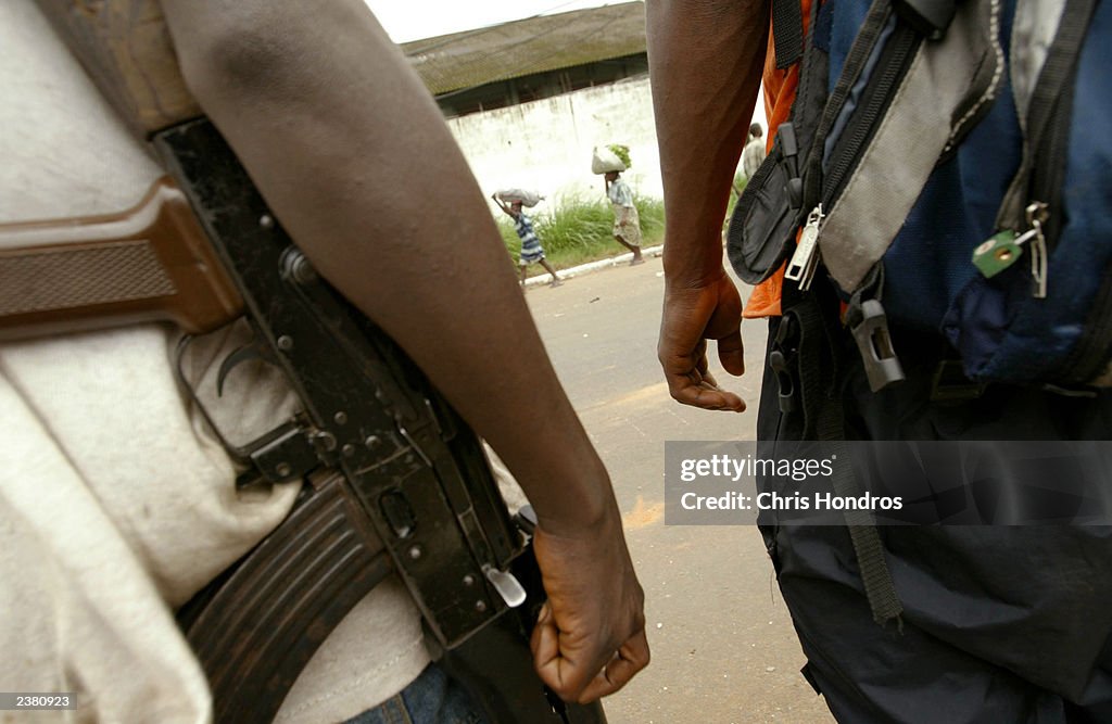 LURD Rebels In Liberia