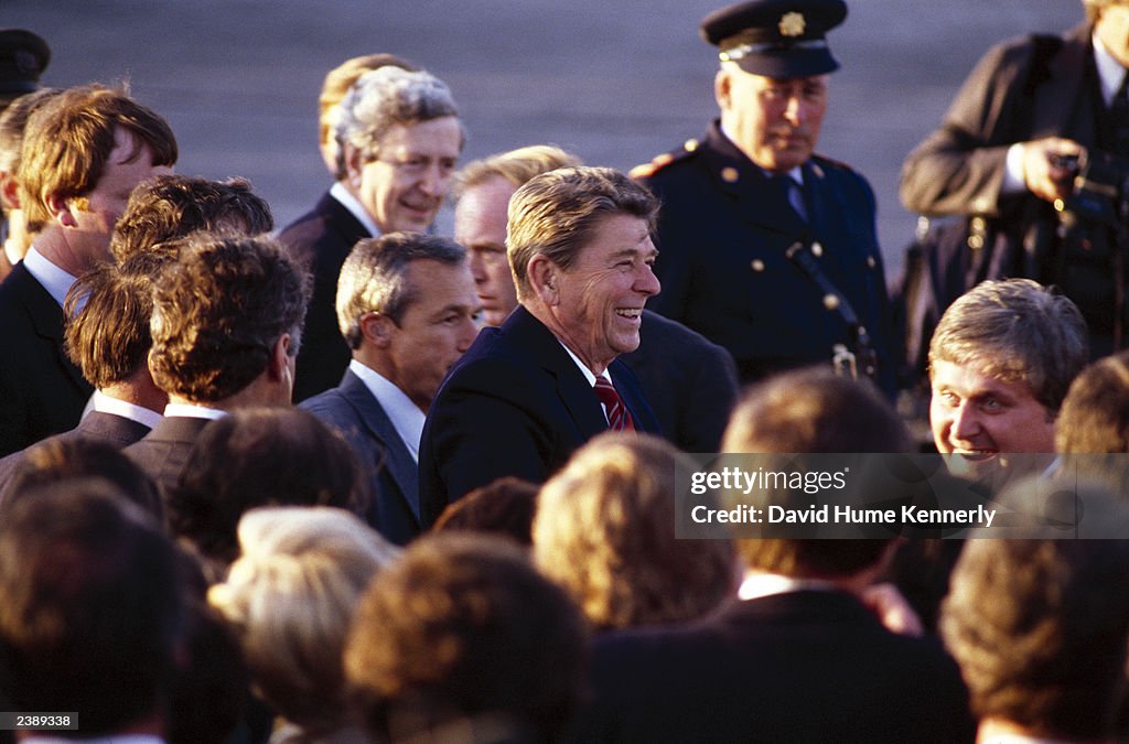 Ronald Reagan Visits Ireland