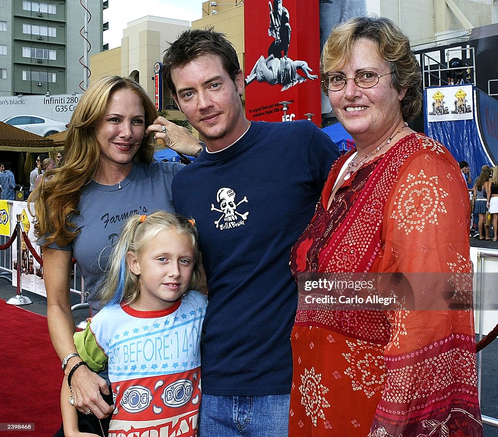 Jason London Build Actor Jason London and his family arrive for the Warner Bros.... News ...
