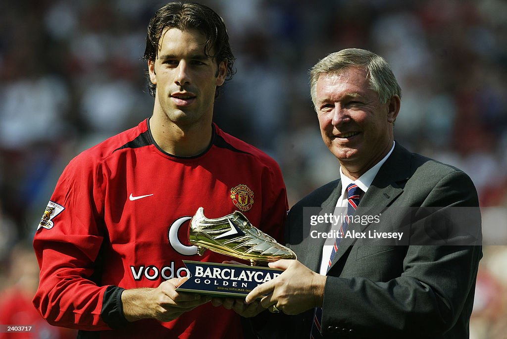 Ruud Van Nistelrooy Awarded Golden Boot