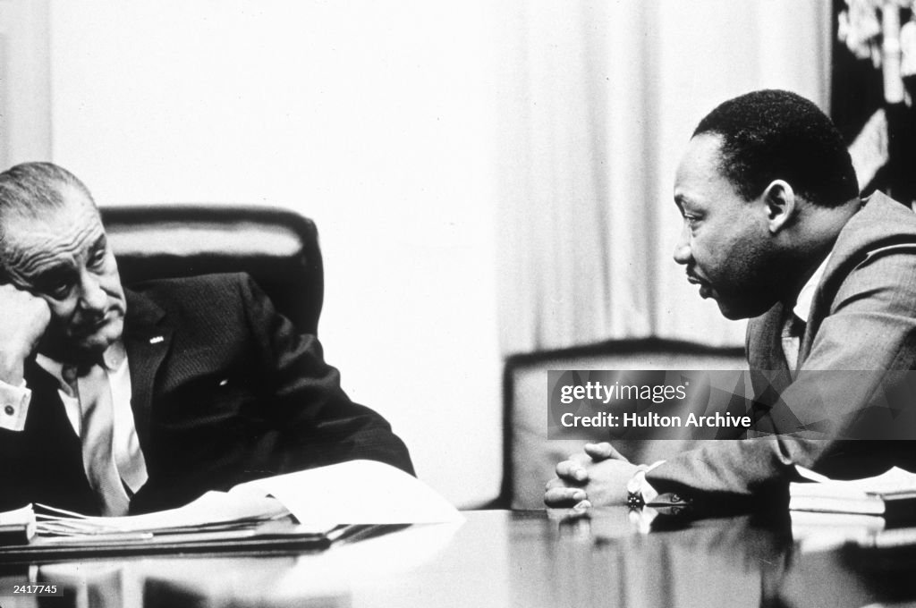 LBJ & MLK