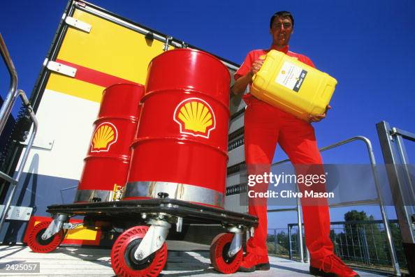 A Shell fuel engineer A Shell fuel engineer