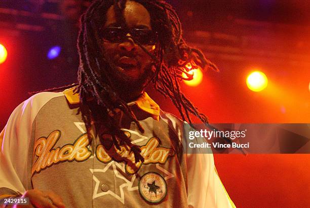 Rap musician Lil Jon and the East Side Boyz perform during the MTV Video Music Awards Sideshow at the House of Blues on August 25, 2003 in Los...