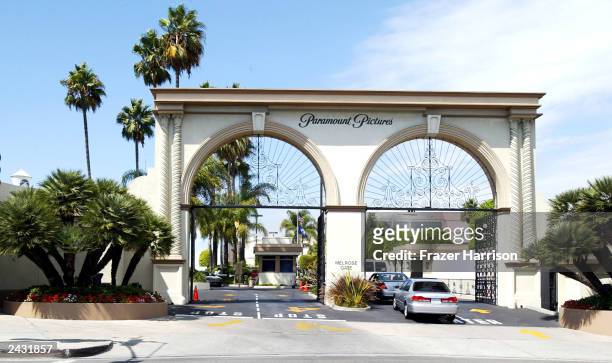 Paramount Studios is shown August 26, 2003 in Hollywood, California.
