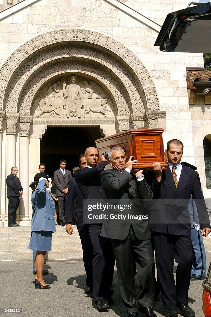 Funeral For UN Special Envoy Sergio Vieira de Mello