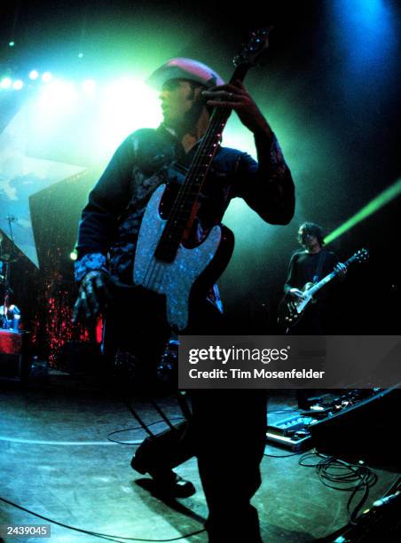 Robert DeLeo and Robert DeLeo of the Stone Temple Pilots performing at Shoreline Amphitheater in Mountain View Calif. On September 9th, 2000. Photo...