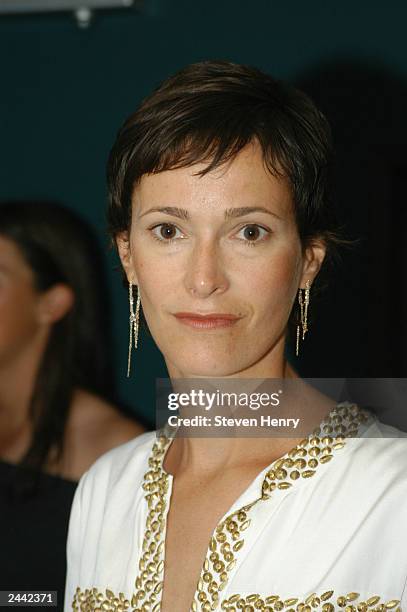 Jeannie Rohatyn attends the "Capturing the Friedmans" movie premiere on August 28, 2003 in East Hampton, New York.