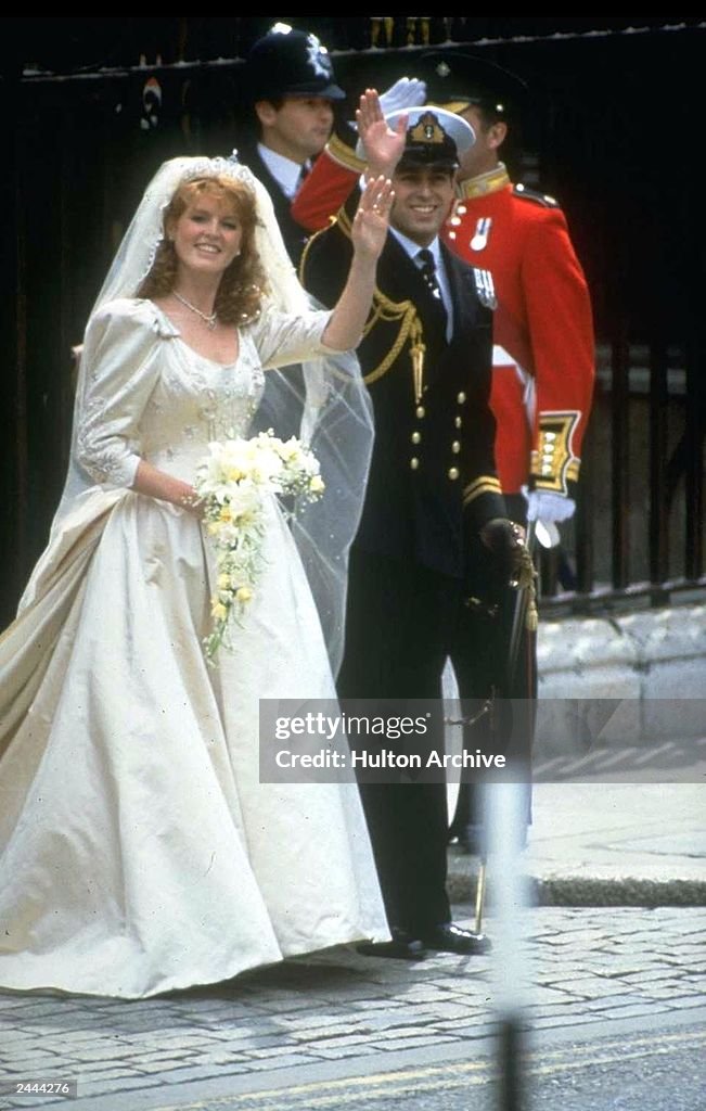 Prince Andrew And Sarah Ferguson Wed