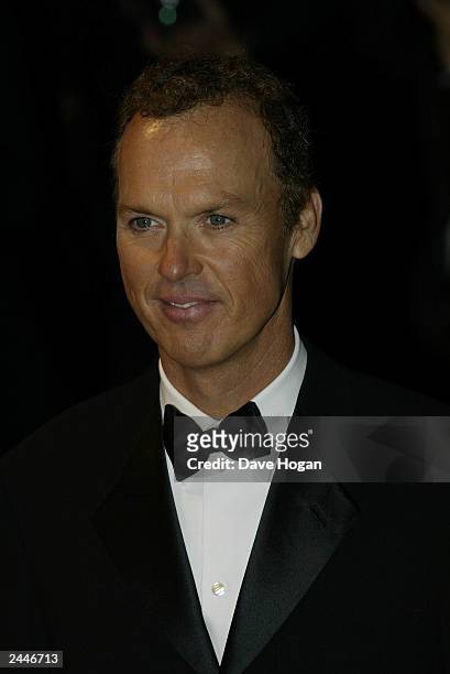 American actor Michael Keaton attends the photocall prior to the premiere of the film "About Schmidt" at the 55th International Film Festival on May...