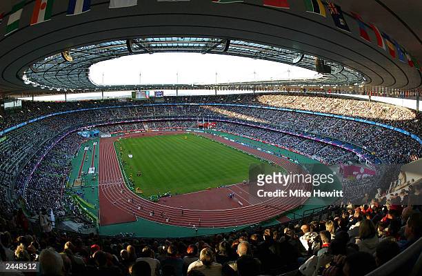 General view of the Stade de France stadium at the 9th IAAF World Athletics Championship August 30, 2003 in Paris, France.