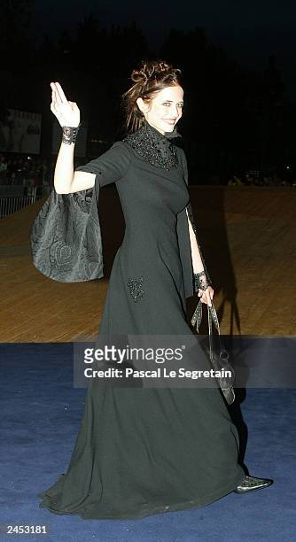 Actress Eva Green arrives to the screening of the Bernardo Bertolucci's film "The Dreamers" at the 60th Venice Film Festival September 1, 2003 in...