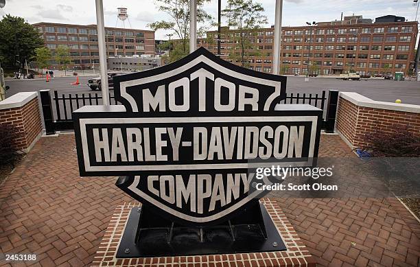 The headquarters of Harley-Davidson sits nearly empty September 1, 2003 in Milwaukee, Wisconsin. A four-day celebration of Harley-Davidson's 100th...