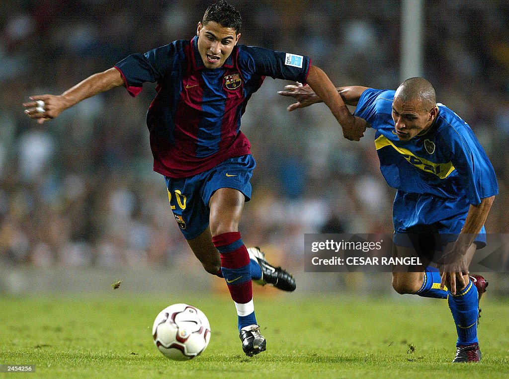 Barcelona's Ricardo Quaresma of Portugal