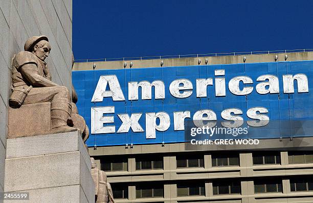 This recent undated photo shows a sculpture of an Australian World War I soldier at the Anzac War Memorial in Sydney, alongside a building displaying...