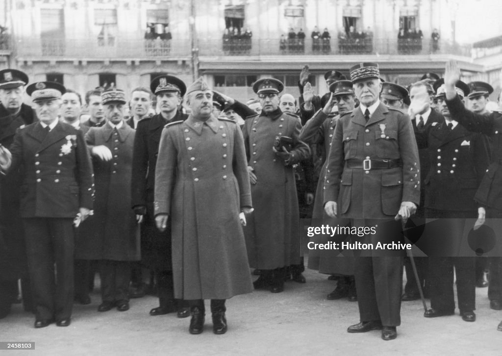 Franco And Petain