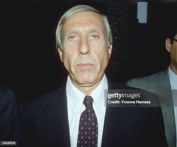 Ivan Boesky attends his arraignment April 23, 1987 in New York City.