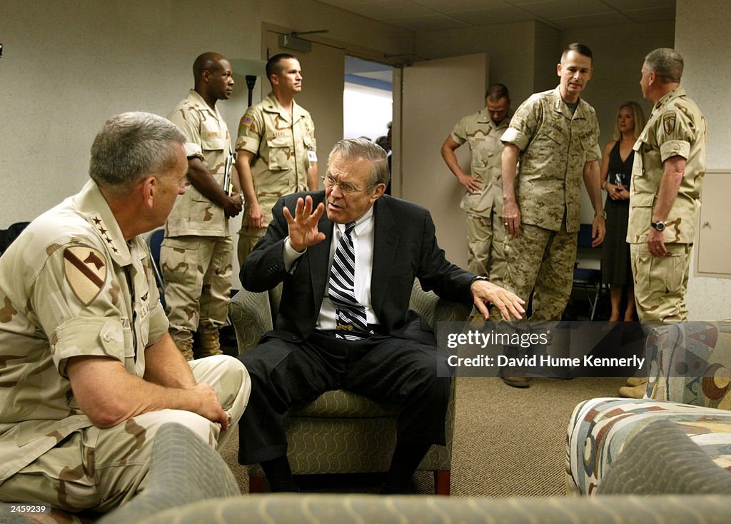 General Franks Cedes CENTCOM Command