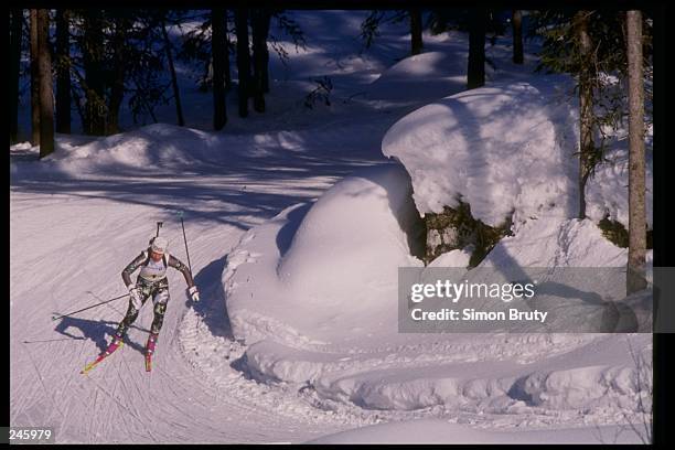 In Lillehammer, Norway. Mandatory Credit: Simon Bruty /Allsport