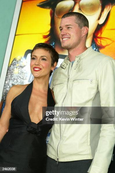 Alyssa Milano and Eric Dane Alyssa Milano and Eric Dane