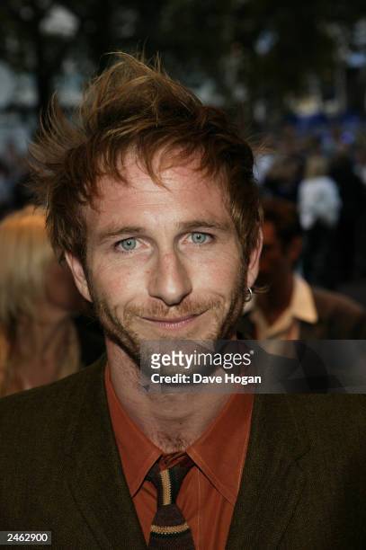 Actor Paul Kaye attends the premiere of "Blackball" at the Odeon West End on September 4, 2003 in London.