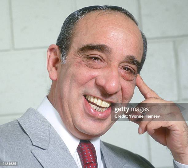 Carmine Persico poses for a portrait at the Metropolitan Correctional Center in New York City September 15, 1986 during the Commission trial.