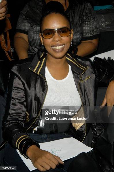 Rah The Raper Rapper Rah Digga attends the Baby Phat Spring/Summer 2004 Collection ...