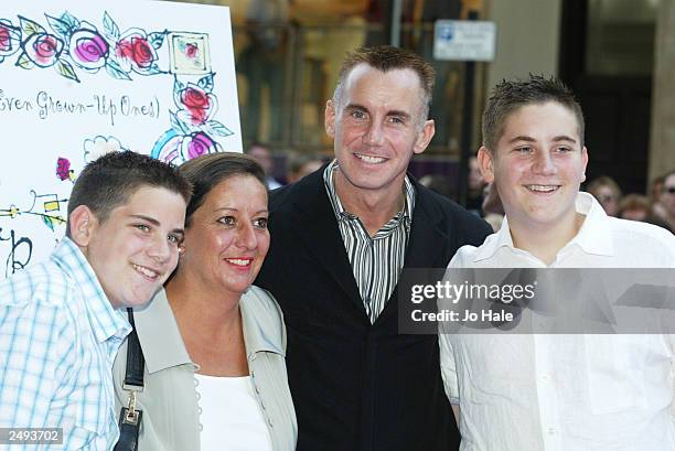 Celebrity chef Gary Rhodes and family attend the launch of Madonna's illustrated children's book, "The English Roses," the first of a series of five...