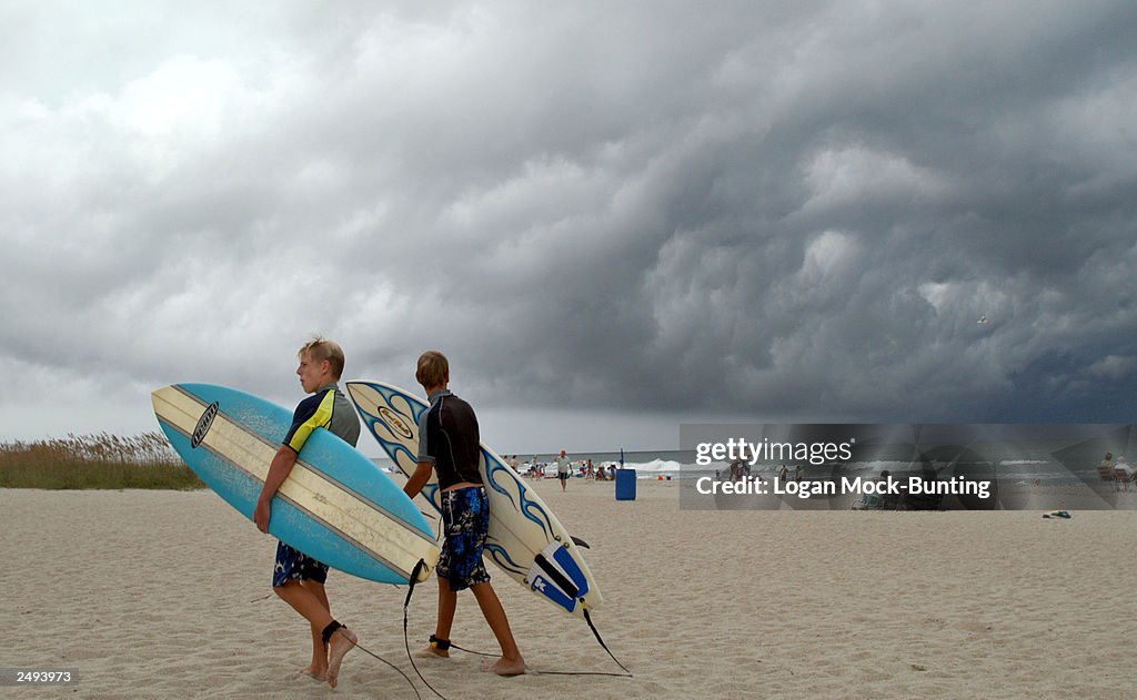 Hurricane Isabel Approaches East Coast