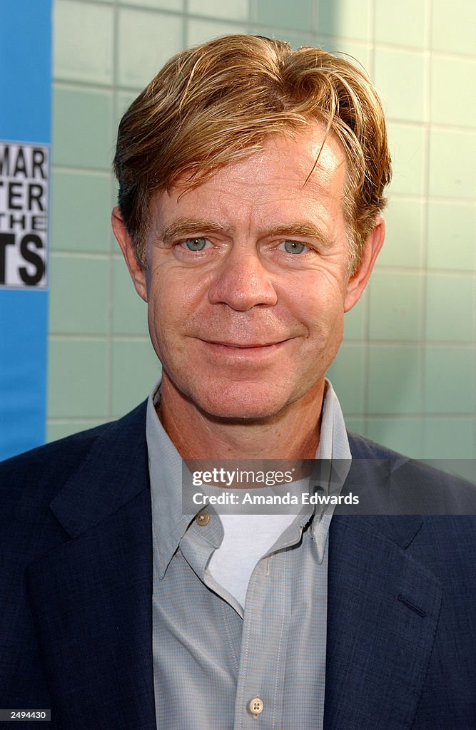 Actor William H. Macy arrives at the fundraising reception and... News