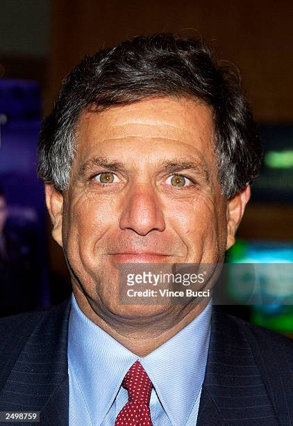 Chairman Les Moonves attends a special screening of the fourth-season premiere episode of the top-rated television series "CSI: Crime Scene...