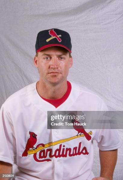 Kent Mercker Reds Kent Mercker of the St. Louis Cardinals poses for a portrait during ...