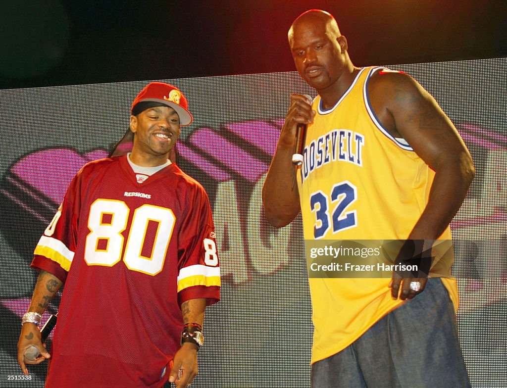 Shaquille O'Neal and Method Man
