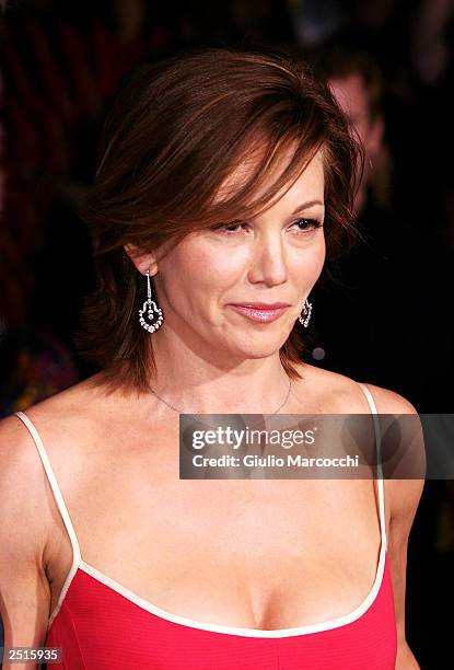 Actress Diane Lane arrives at the premiere of "Under The Tuscan Sun" at the El Capitan theatre on September 20, 2003 in Hollywood, California.