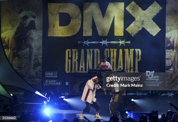 Dmx Rapper Walking Rapper DMX performs for
