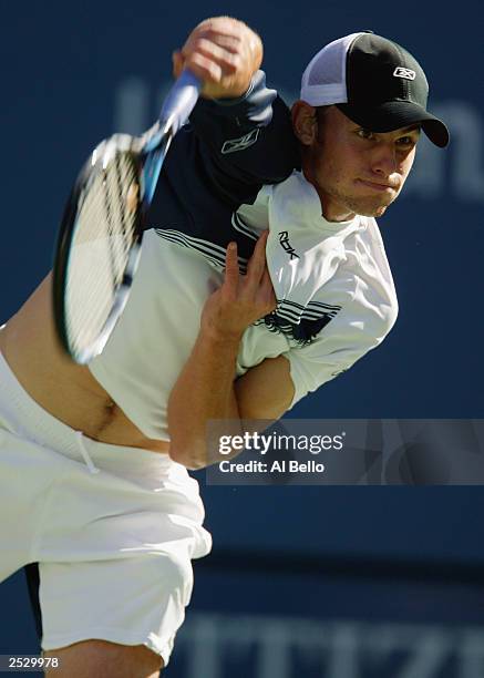 Andy Roderick Serving Andy Roddick Serve Photos and Premium High Res Pictures - Getty Images