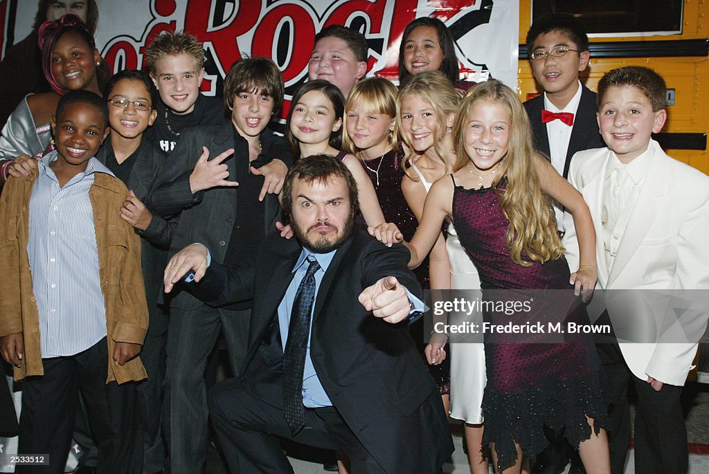 Jack Black and cast