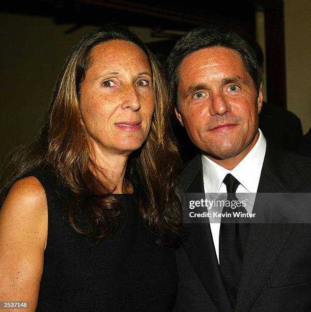 Producer Brad Grey and wife Jill arrive at the 29th Annual Dinner of Champions benefiting The National Multiple Sclerosis Society at the Century...