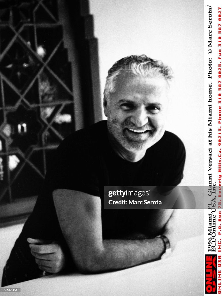 Gianni Versace At Home