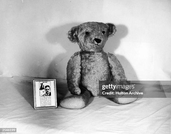 Teddy Bear With Teddy Roosevelt Tag