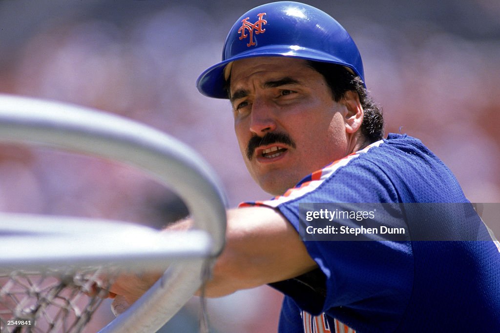 Keith Hernandez looks on