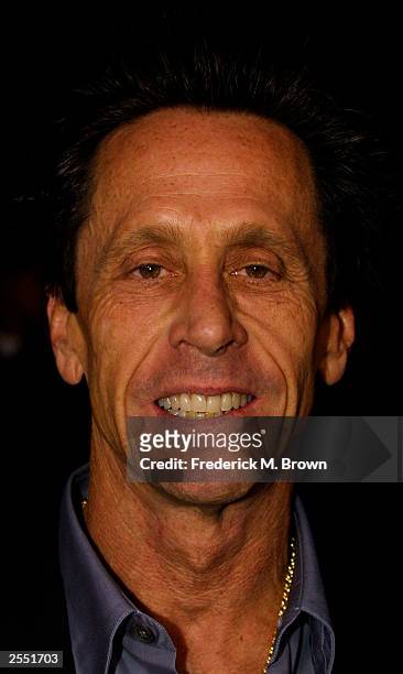 Producer Brian Grazer attends the film premiere of "Intolerable Cruelty" at the Academy of Motion Picture Arts and Sciences on September 30, 2003 in...