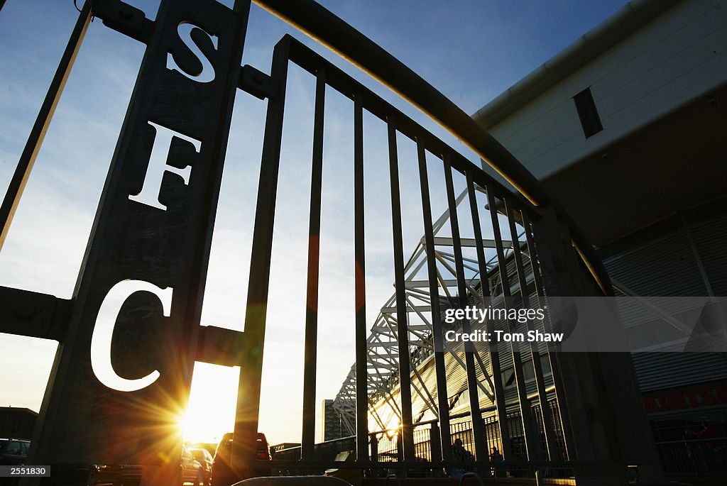 General view of the St Mary's Stadium