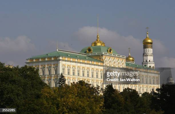 The Great Kremlin Palace is seen in Moscow September 26 Moscow.